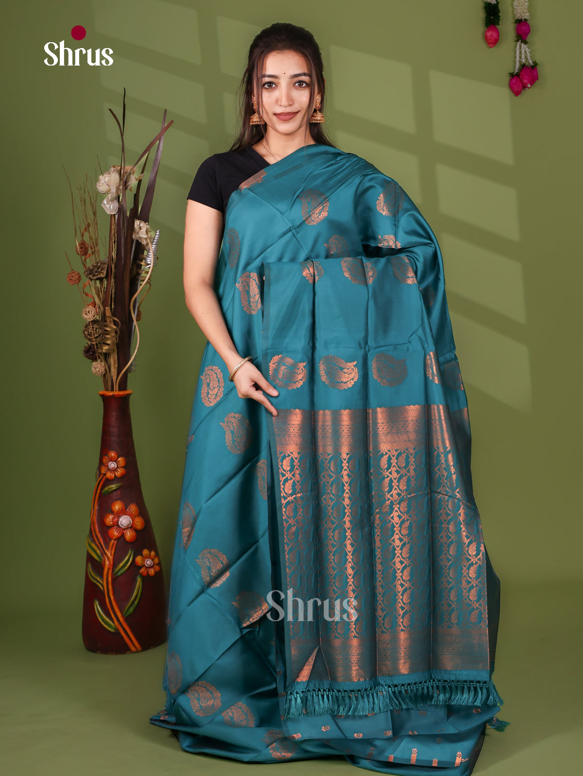 Semi Softsilk Saree - EJ09386