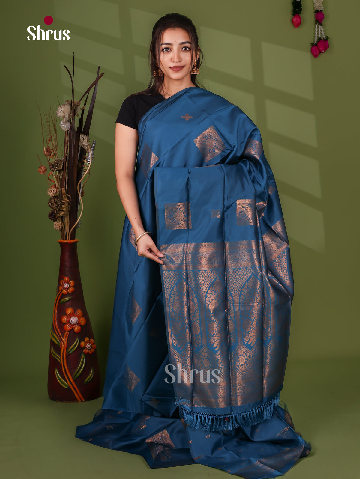 Semi Softsilk Saree - EJ09420
