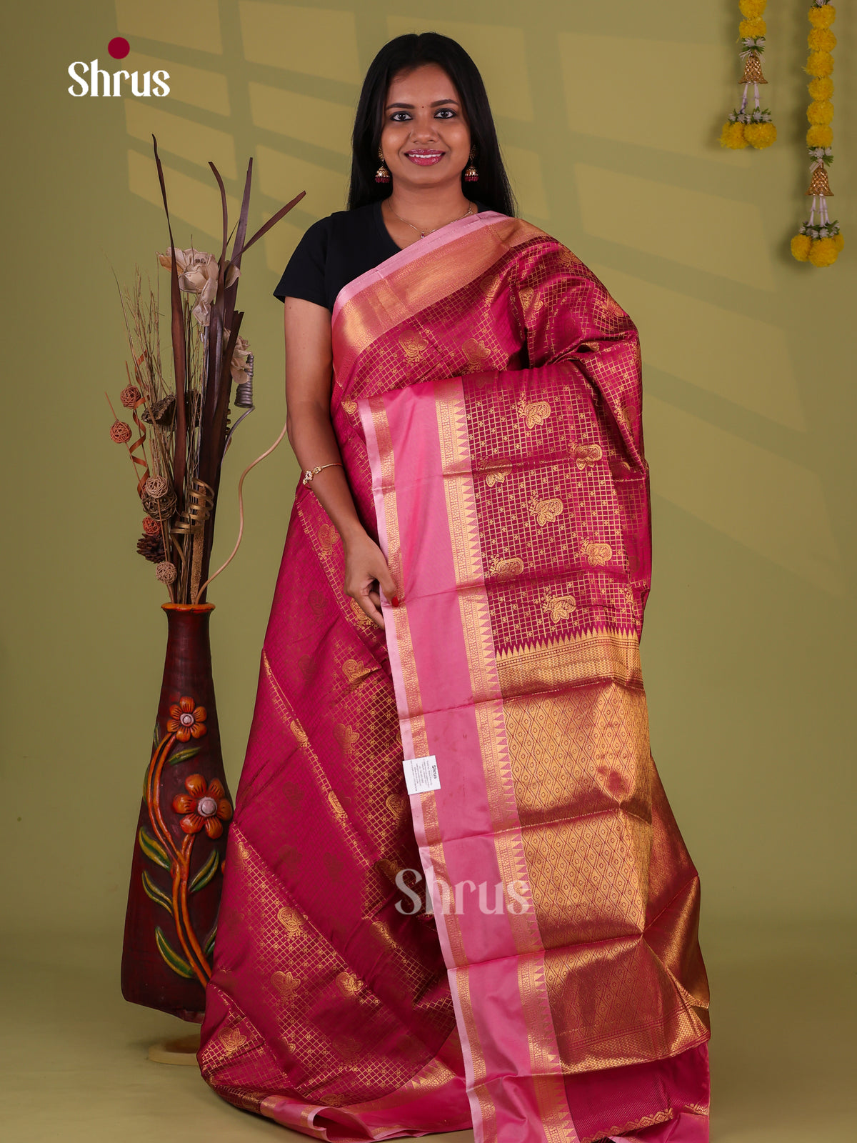 Semi Kanchipuram Saree - EJ09431