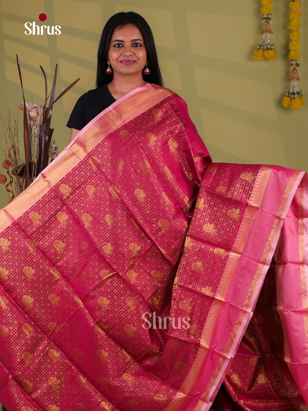 Semi Kanchipuram Saree - EJ09431