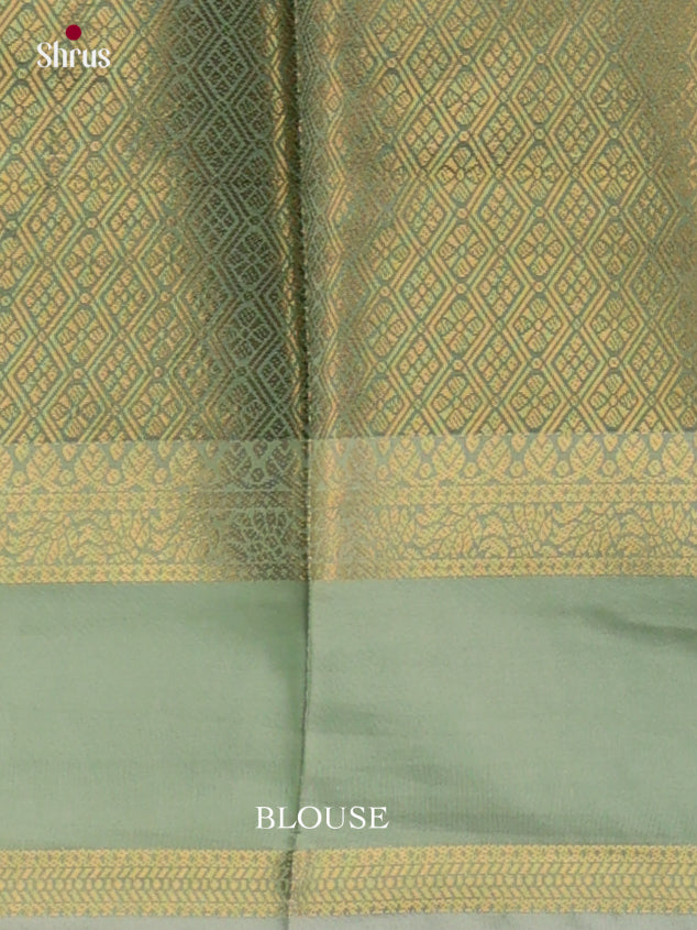 Semi Kanchipuram Saree - EJ09439