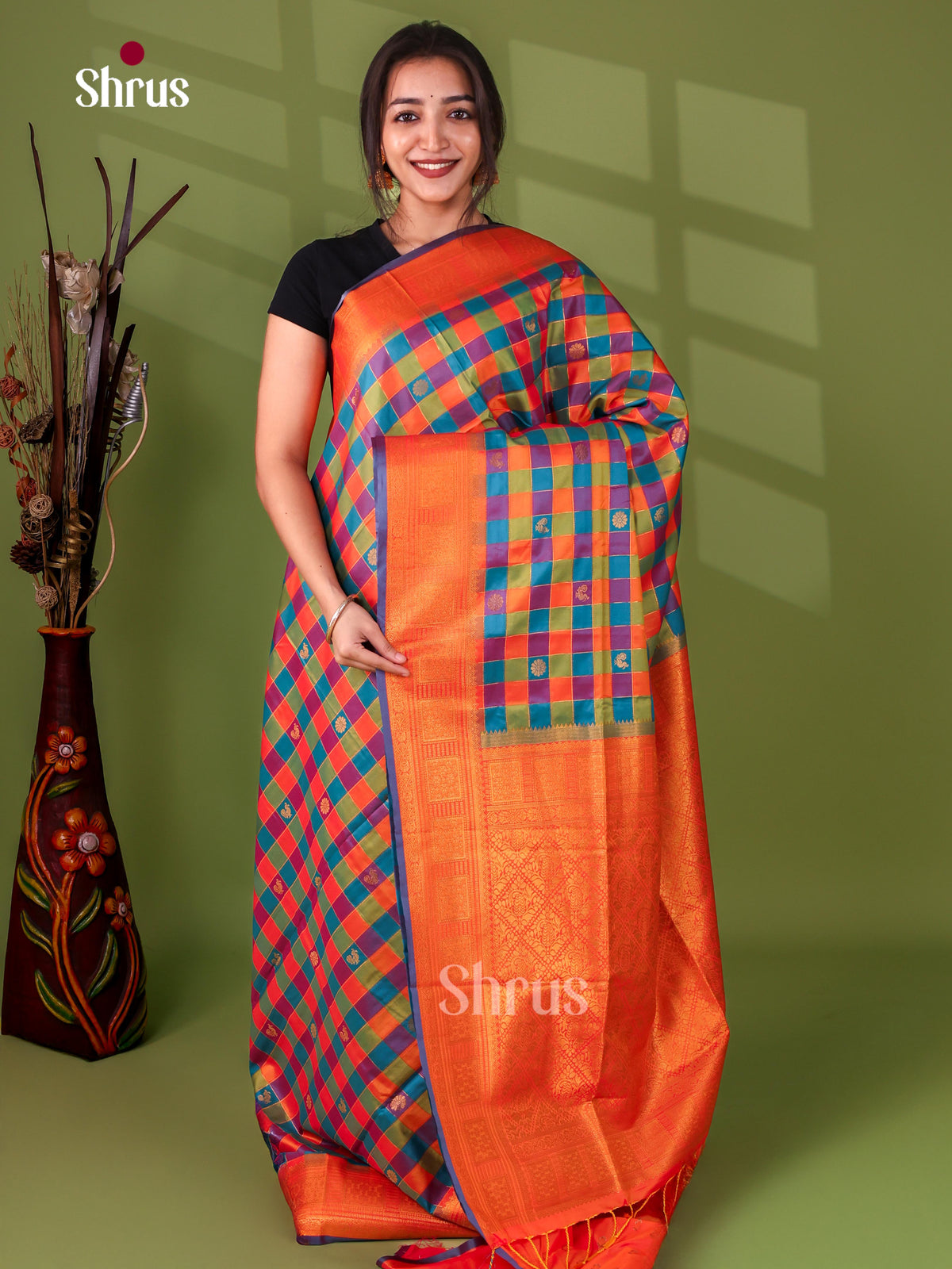 Semi Softsilk Saree - EJ10062