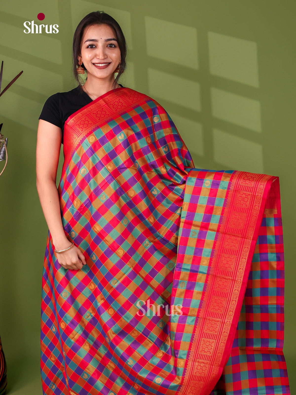 Semi Softsilk Saree - EJ10065