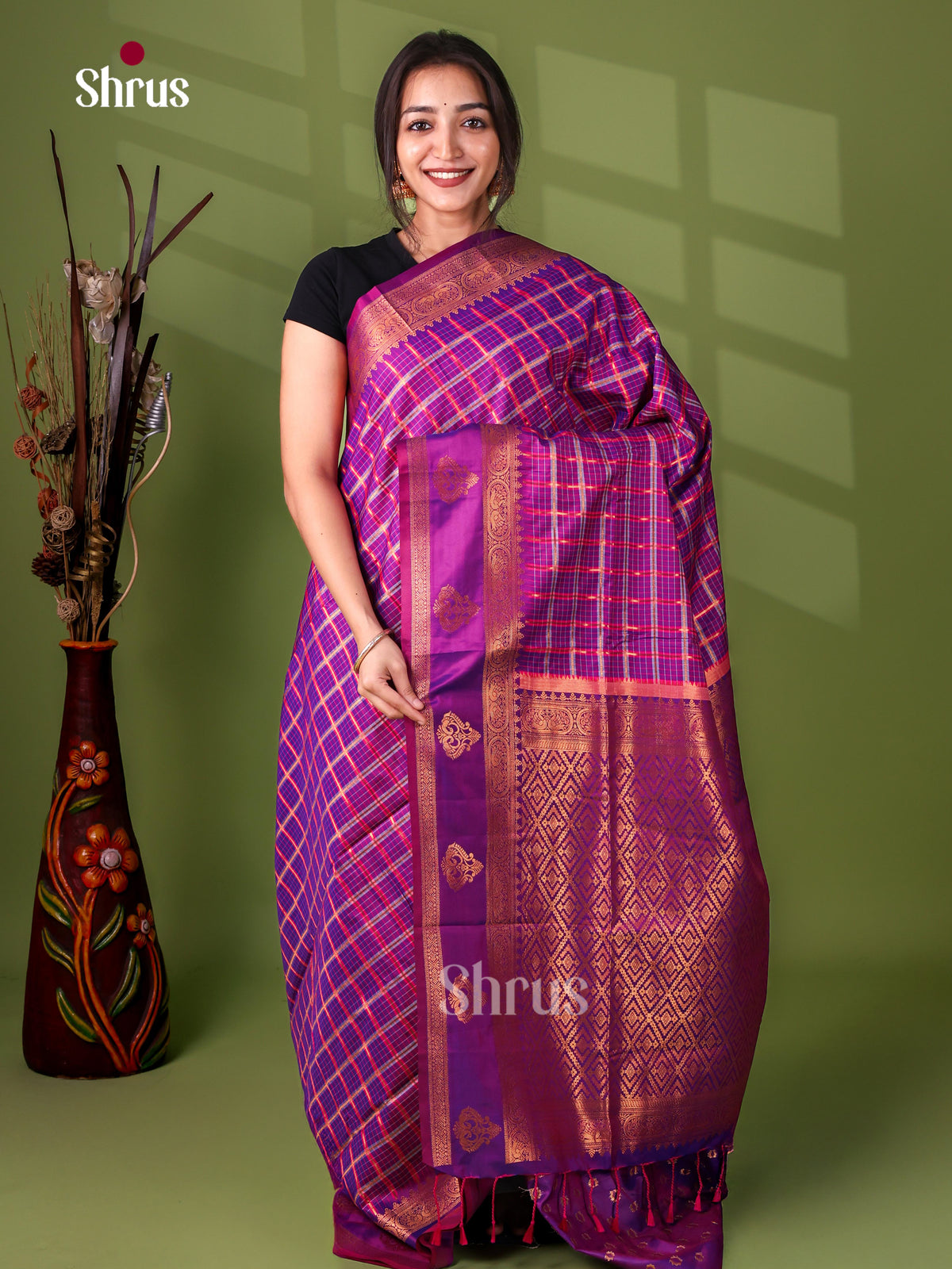Semi Softsilk Saree - EJ10078
