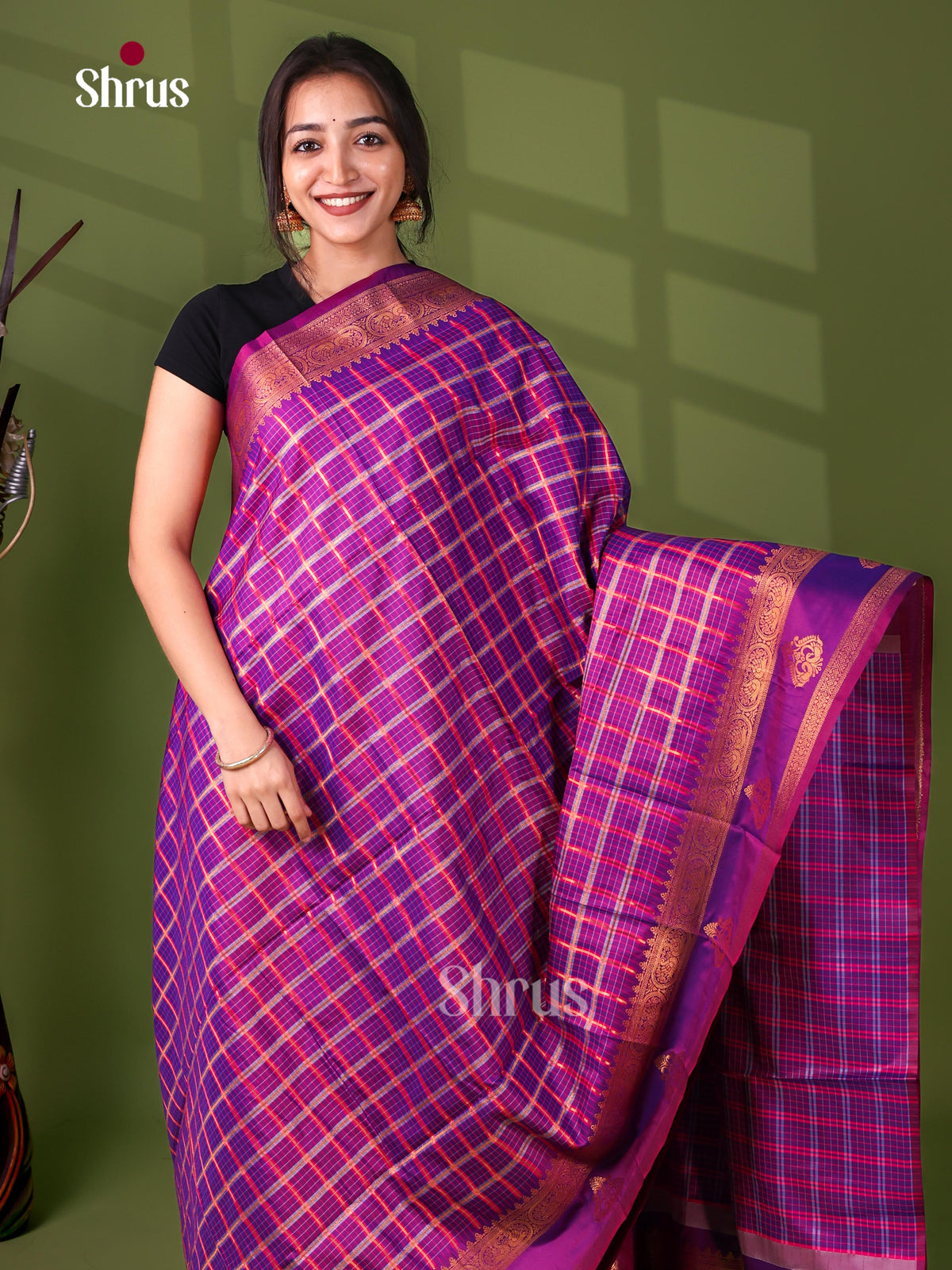 Semi Softsilk Saree - EJ10078