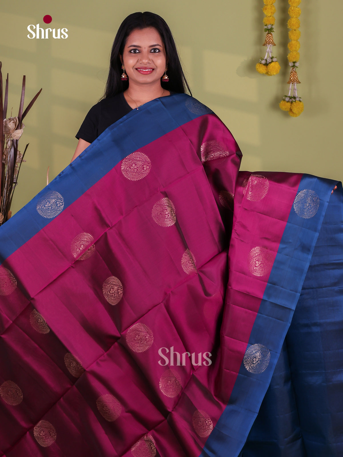 Softsilk-halfpure Saree - EJ10196