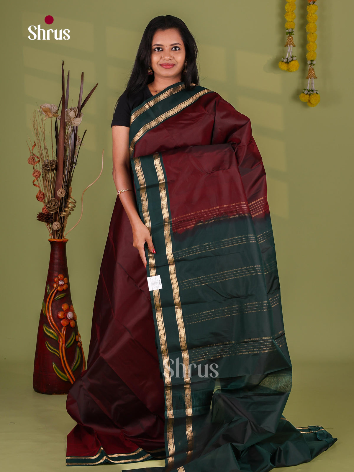 Kanchipuram-halfpure Saree - EJ10200