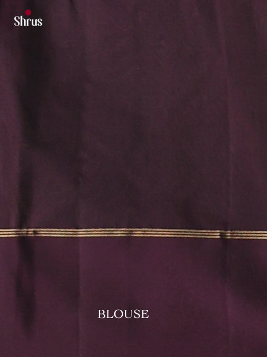 Sophisticated Light Brown Soft Silk Sarees With Floral Buttas, Purple With Zari Lines & Brocade Pallu 2
