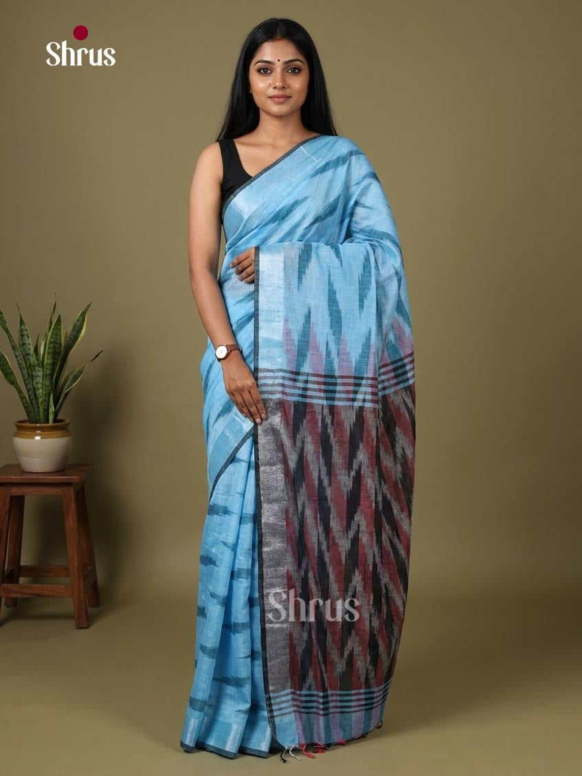 Semi Ikkat Saree - EJ10295