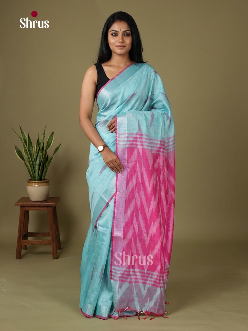 Semi Ikkat Saree - EJ10341