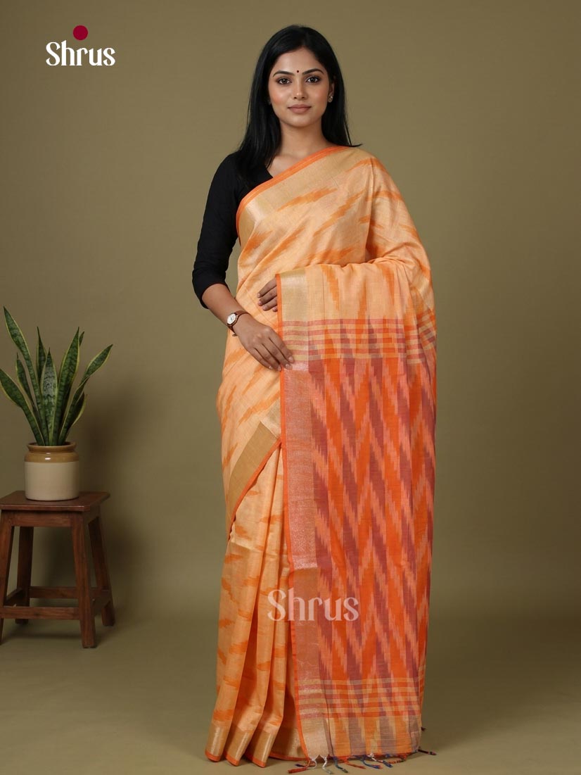 Semi Ikkat Saree - EJ10343