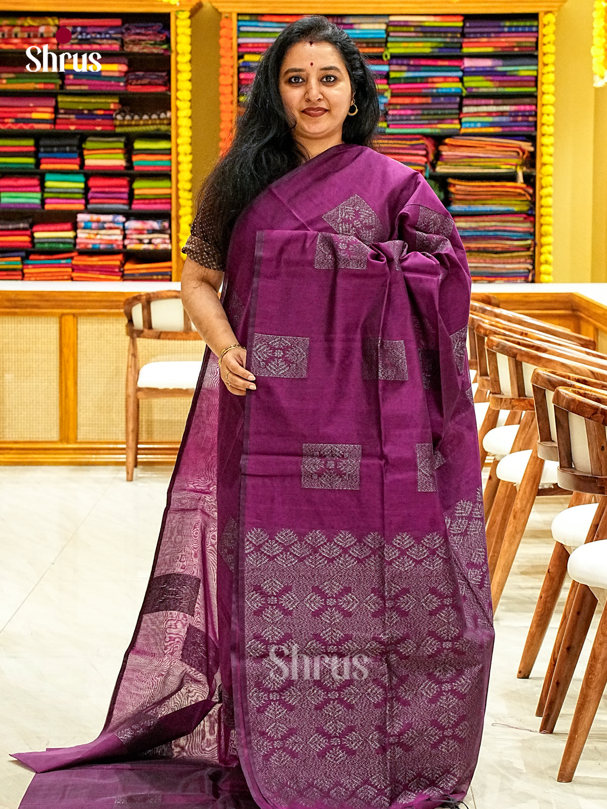 Semi Silkcotton Saree - EJ10358