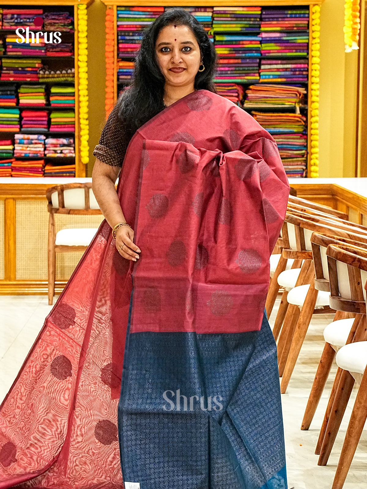 Semi Silkcotton Saree - EJ10365