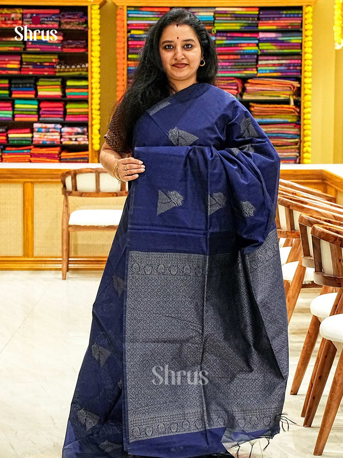 Semi Silkcotton Saree - EJ10372