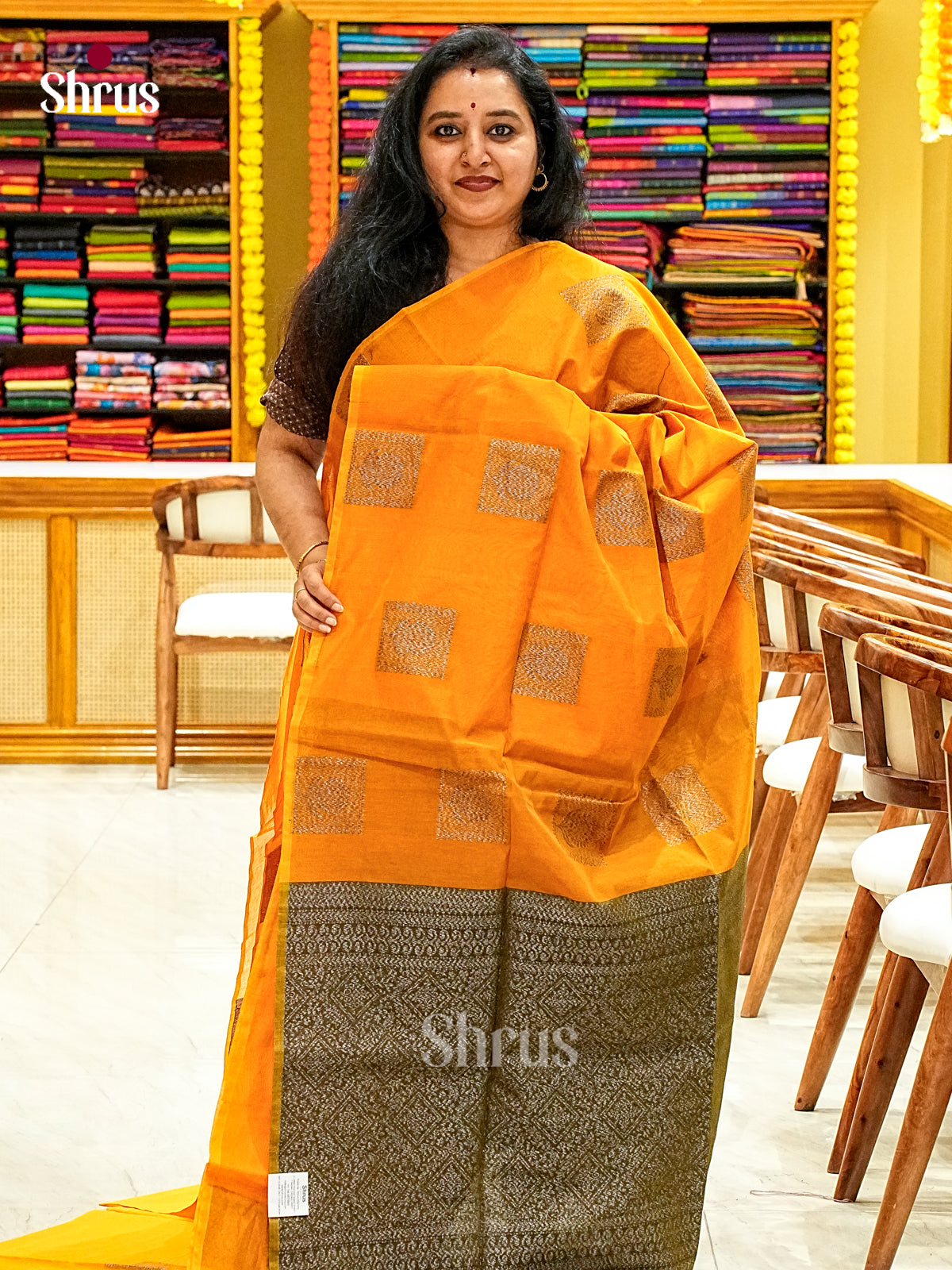 Semi Silkcotton Saree - EJ10378