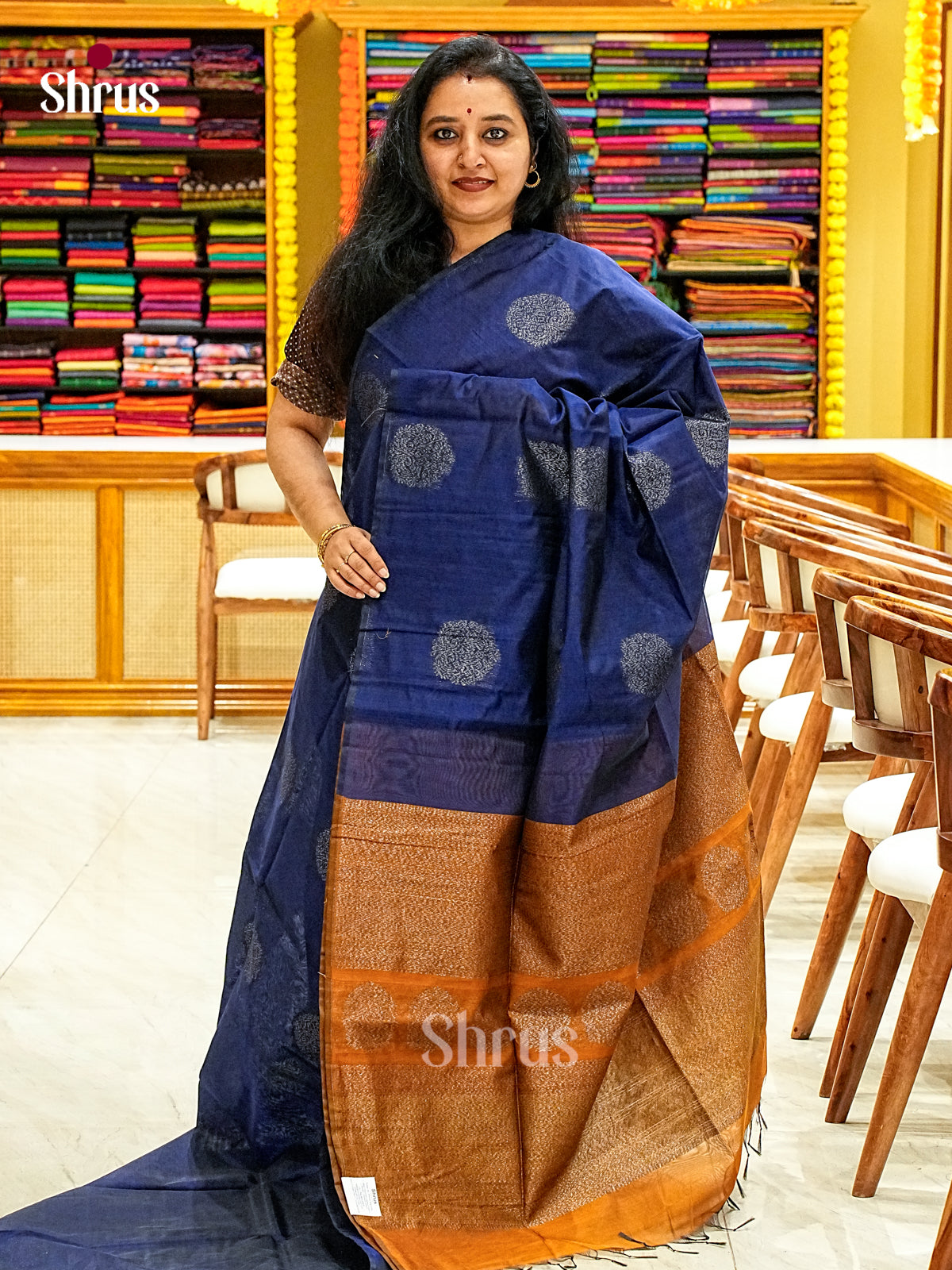 Semi Silkcotton Saree - EJ10405