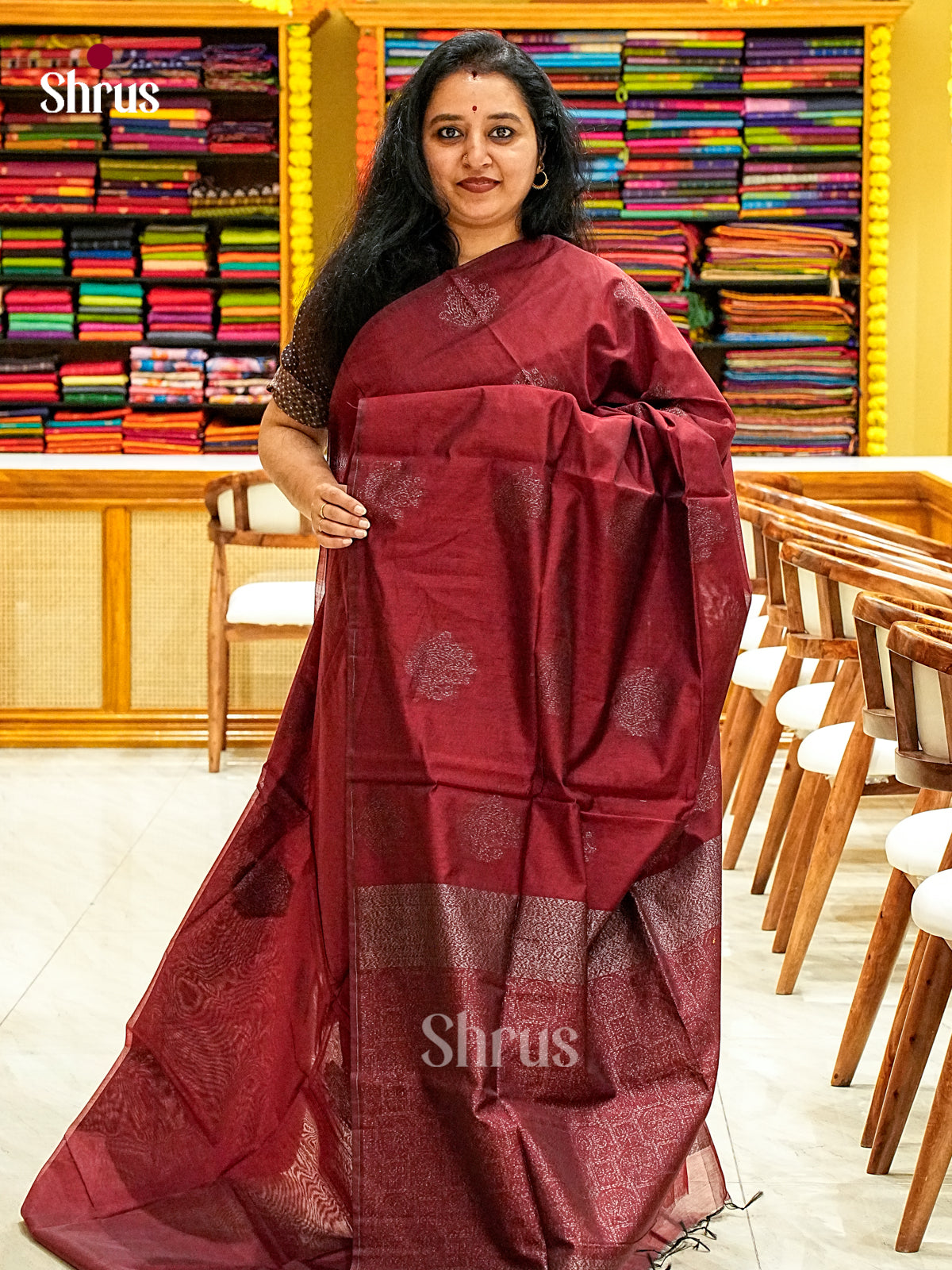 Semi Silkcotton Saree - EJ10412