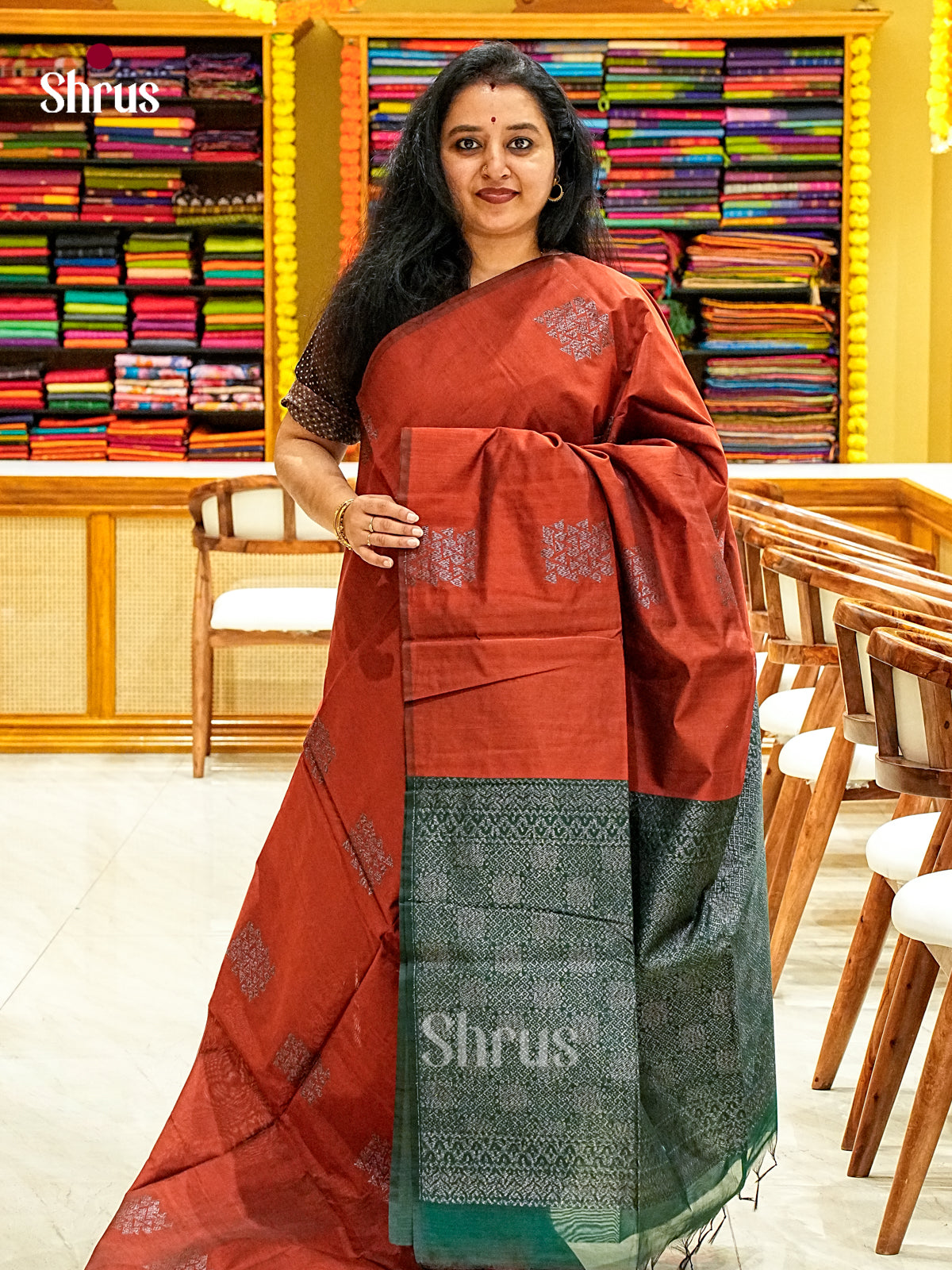 Semi Silkcotton Saree - EJ10414