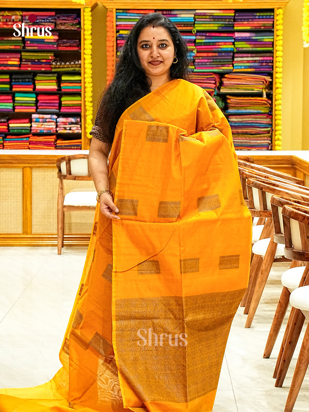 Semi Silkcotton Saree - EJ10415