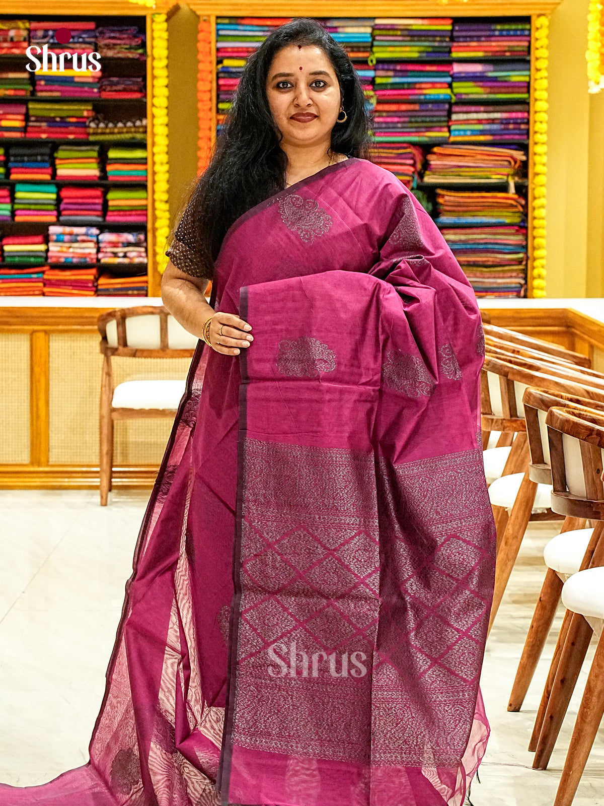Semi Silkcotton Saree - EJ10438