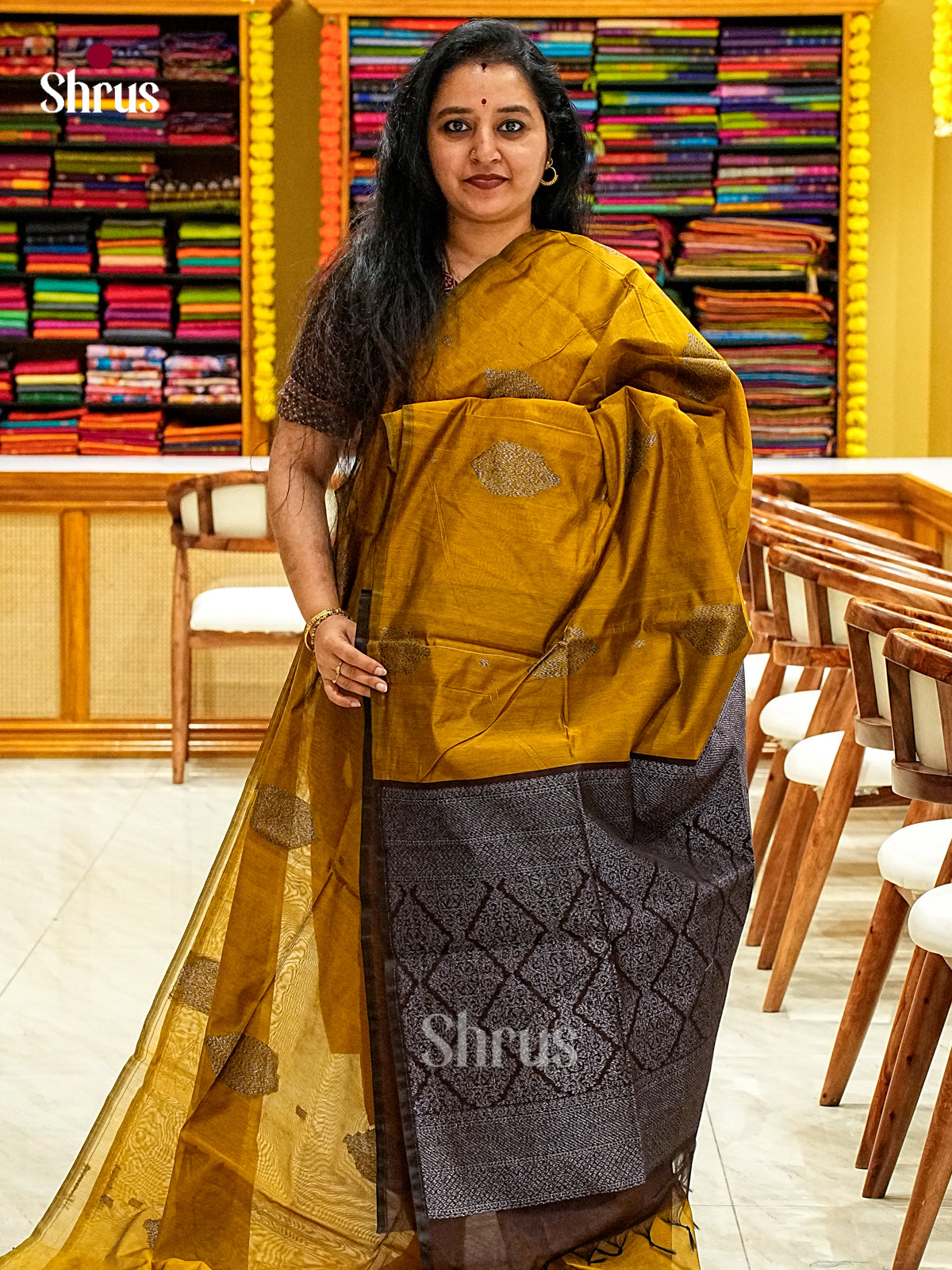 Semi Silkcotton Saree - EJ10444