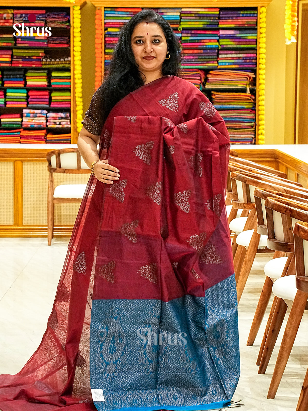 Semi Silkcotton Saree - EJ10459