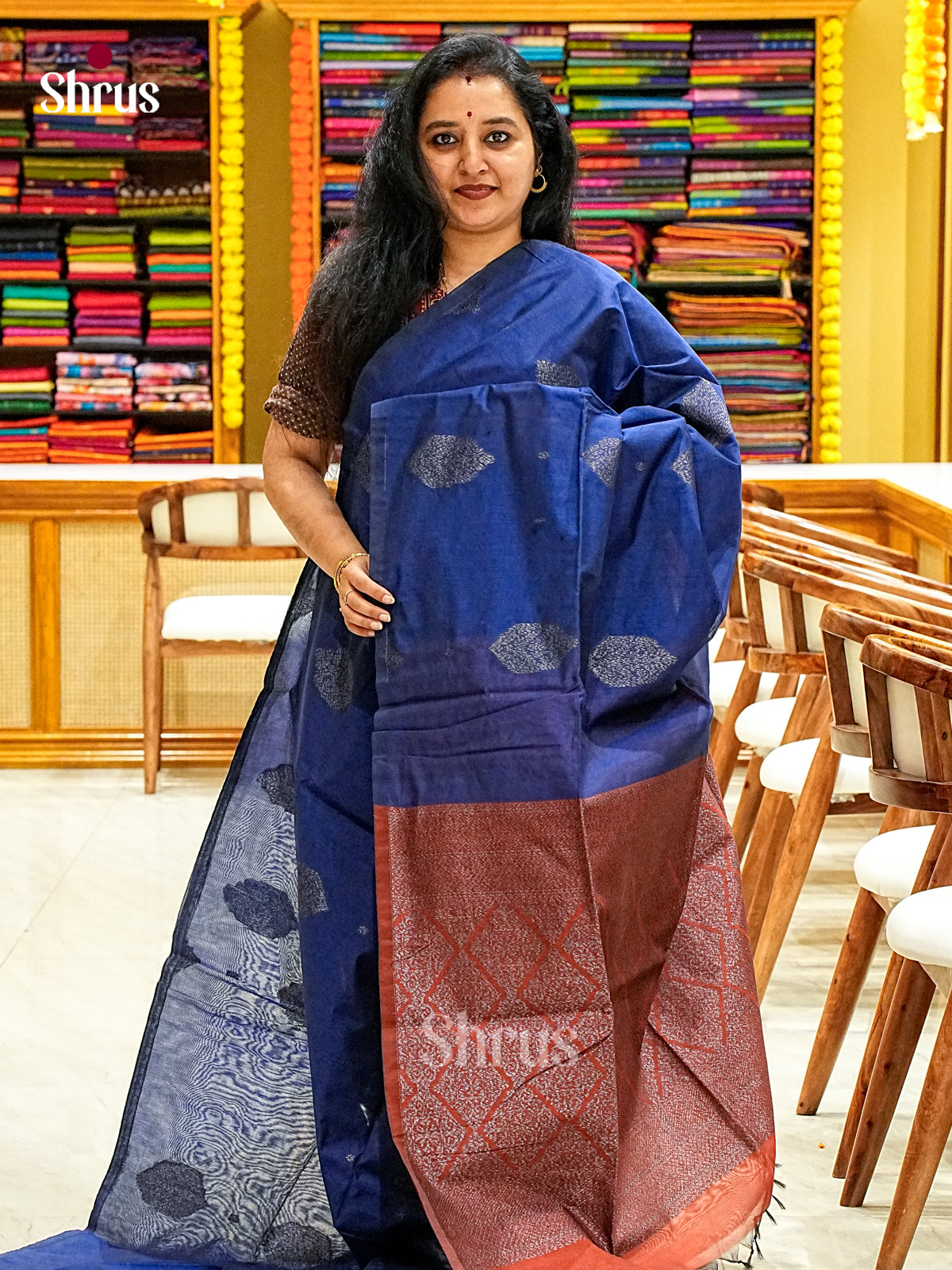 Semi Silkcotton Saree - EJ10476