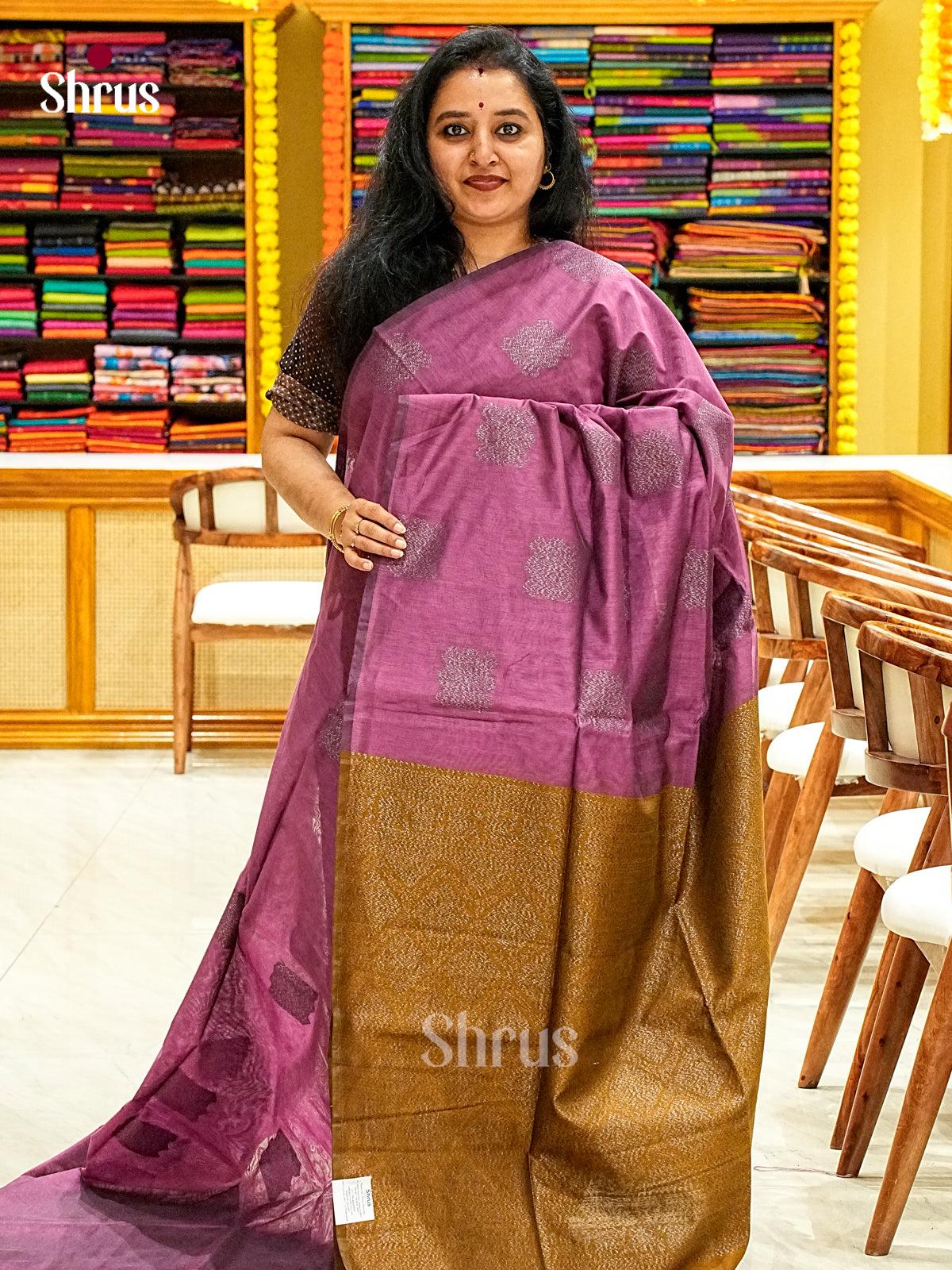 Semi Silkcotton Saree - EJ10482