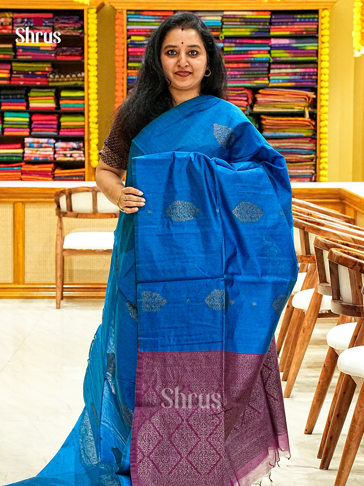 Semi Silkcotton Saree - EJ10484