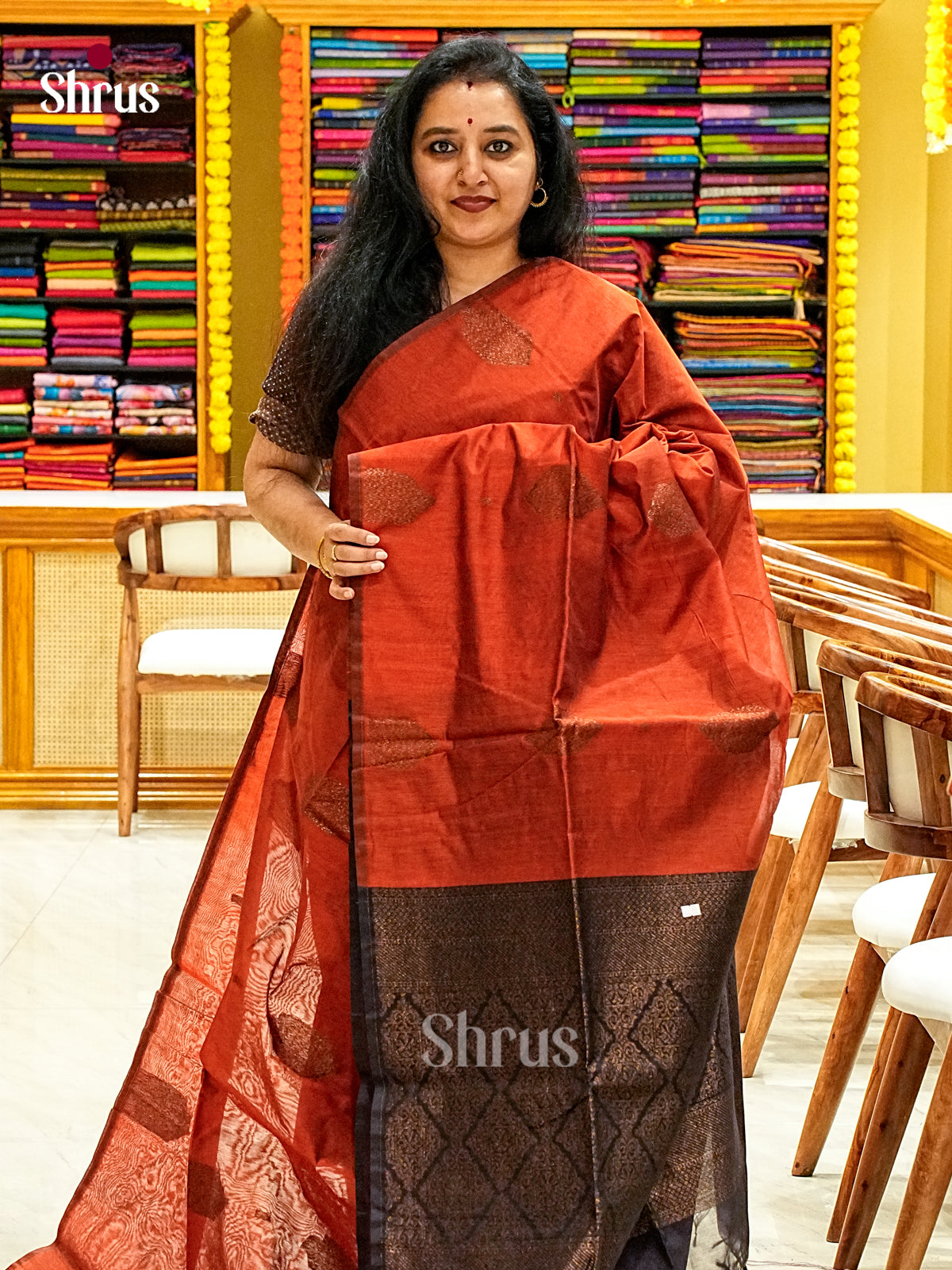 Semi Silkcotton Saree - EJ10485