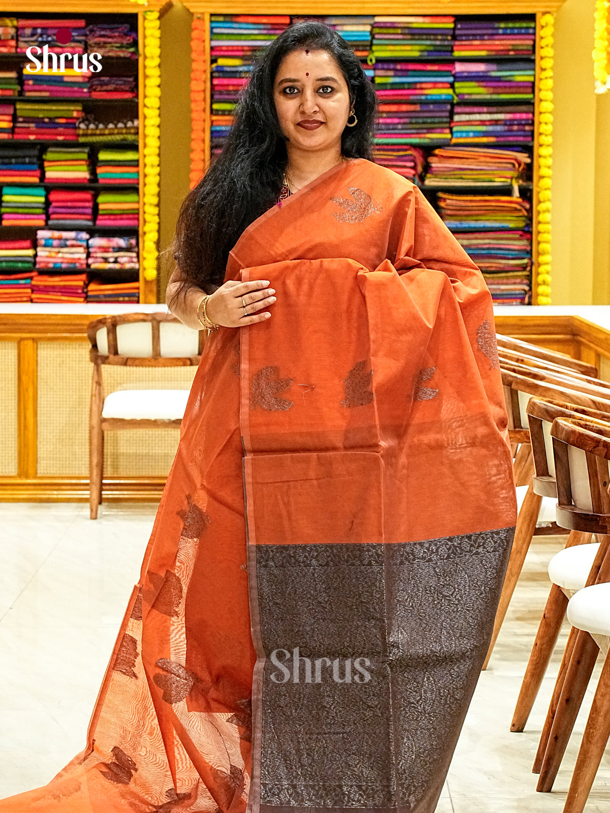 Semi Silkcotton Saree - EJ10486
