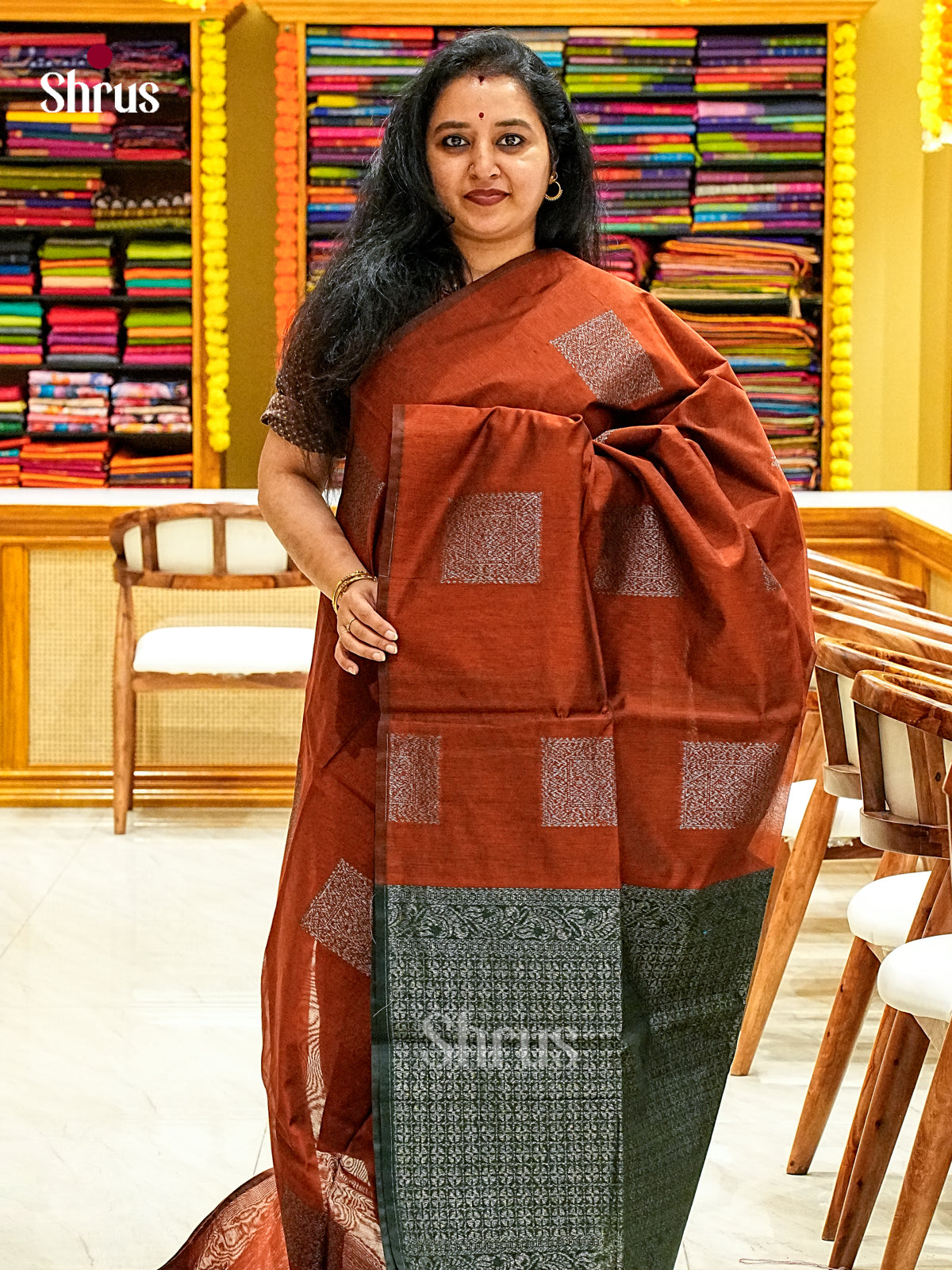 Semi Silkcotton Saree - EJ10491