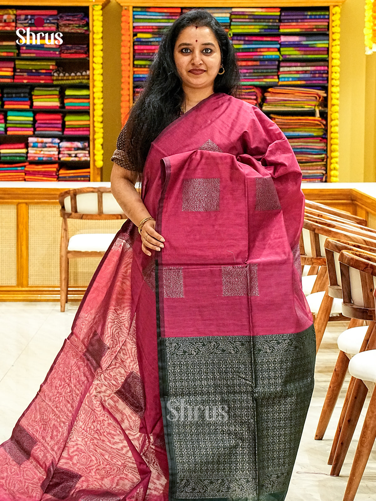 Semi Silkcotton Saree - EJ10492