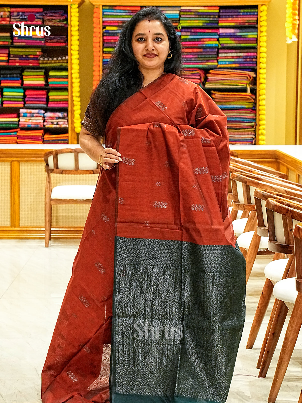 Semi Silkcotton Saree - EJ10493