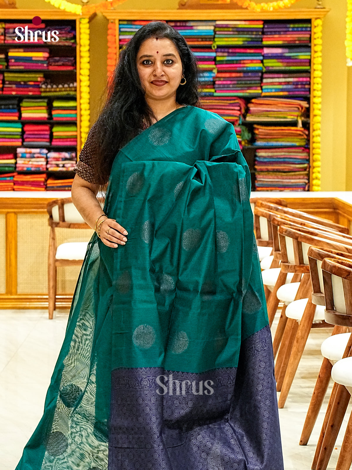 Semi Silkcotton Saree - EJ10525