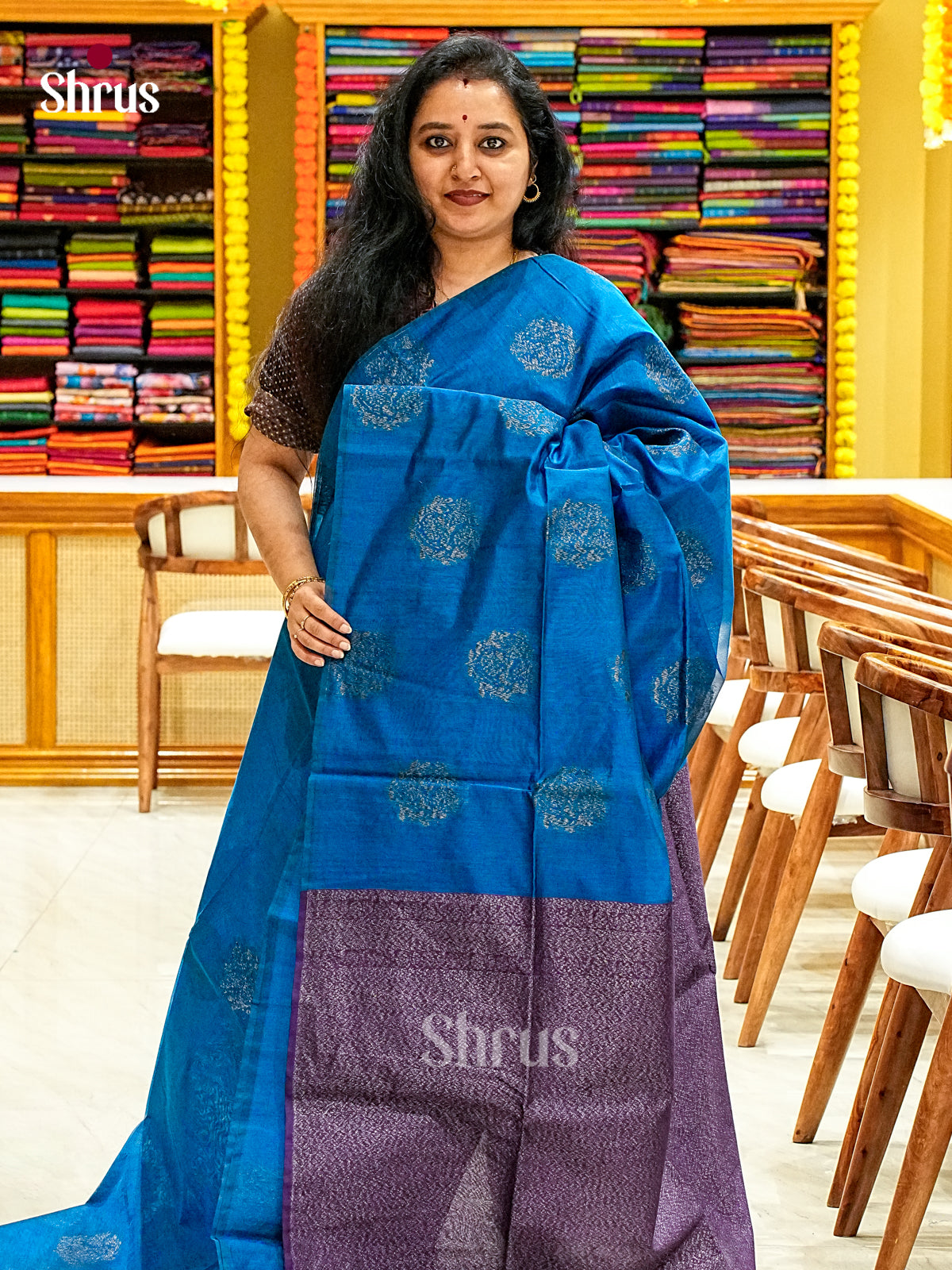 Semi Silkcotton Saree - EJ10540