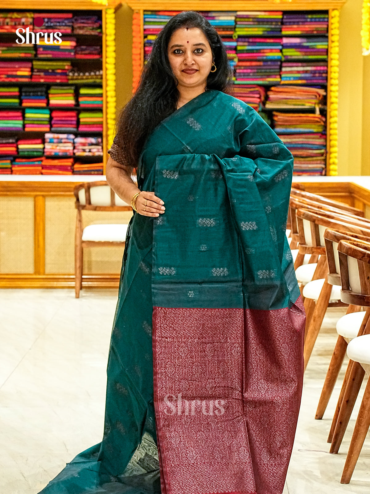 Semi Silkcotton Saree - EJ10541