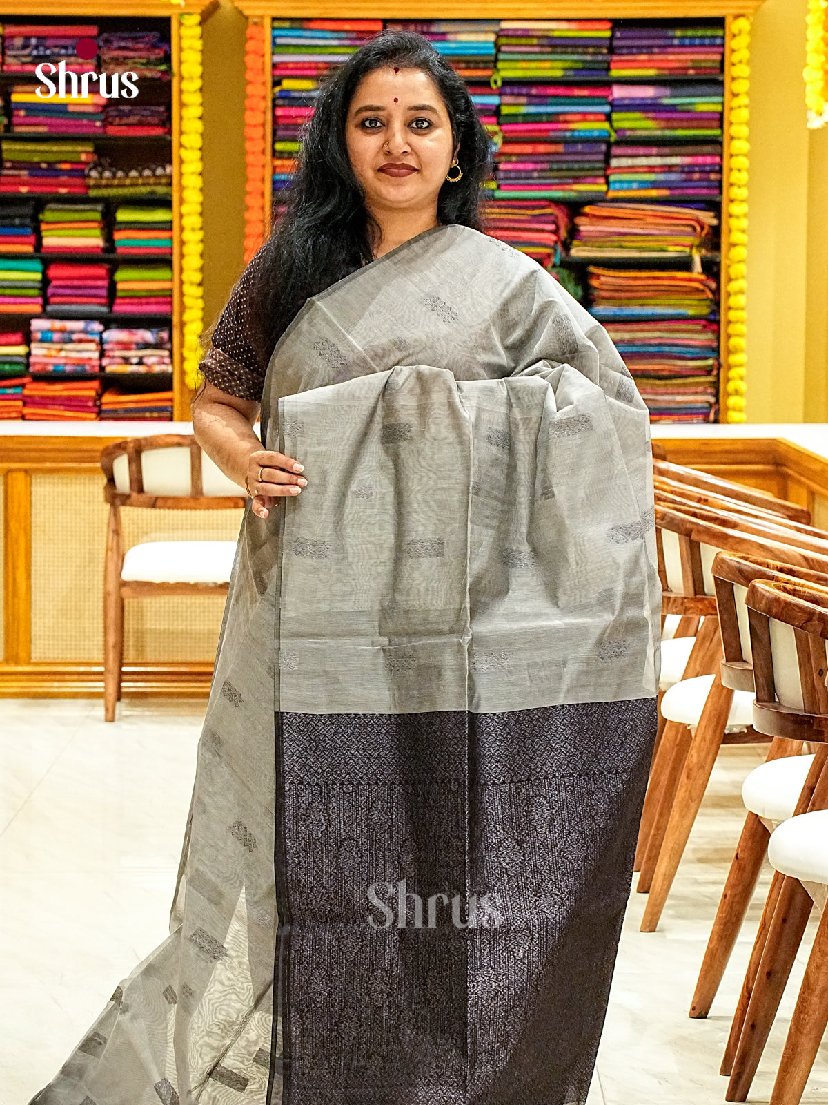 Semi Silkcotton Saree - EJ10548