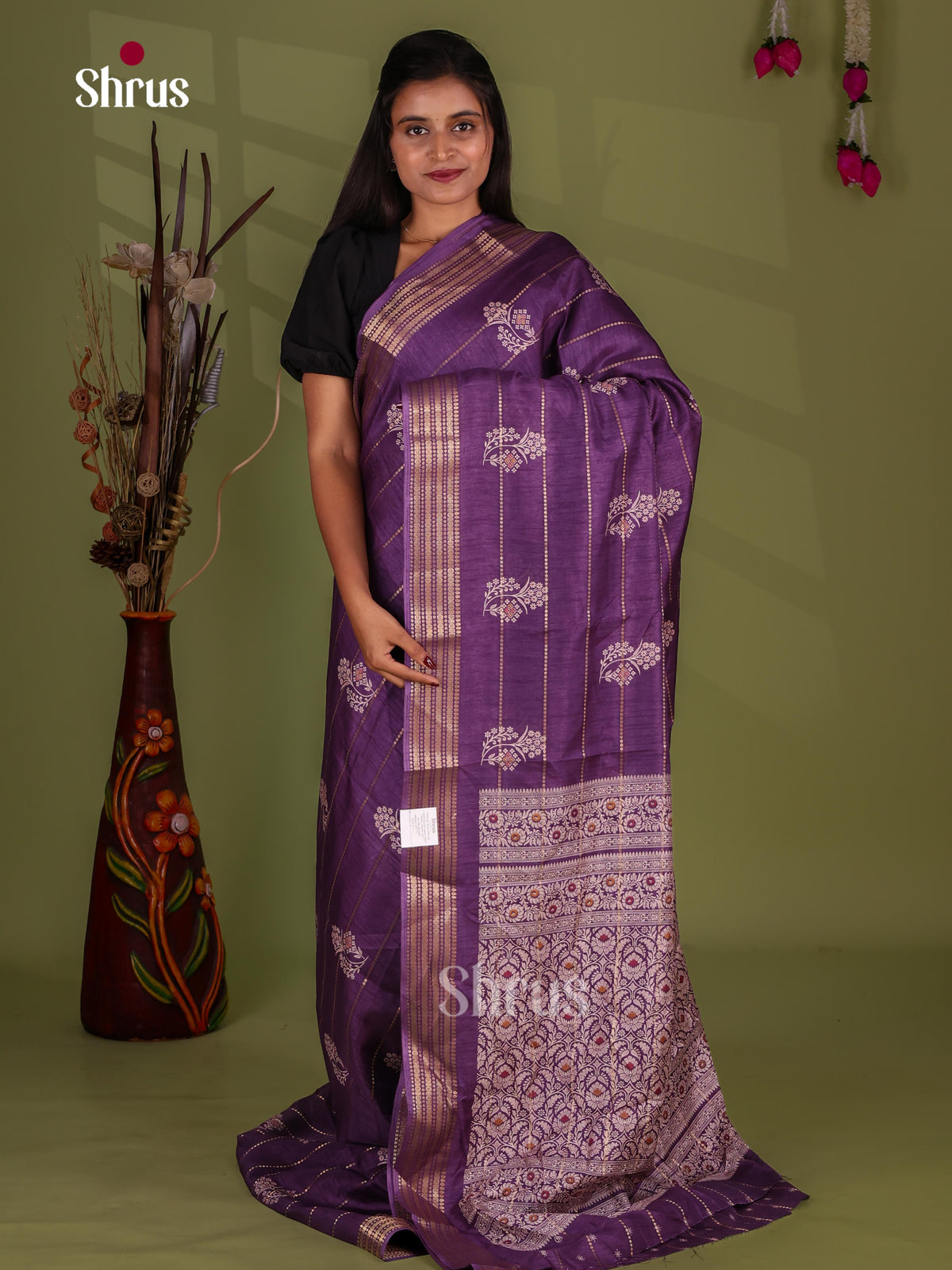 Semi Crepe Saree - EJ11213
