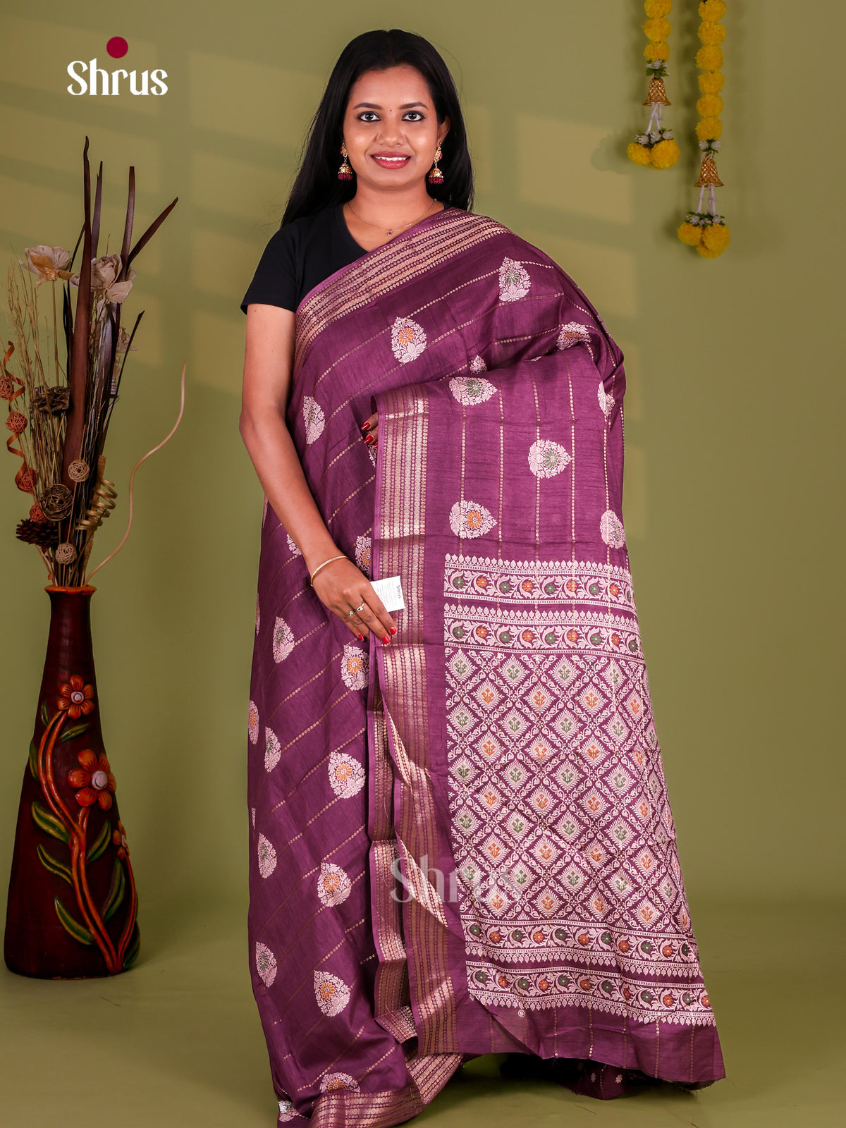 Semi Crepe Saree - EJ11231