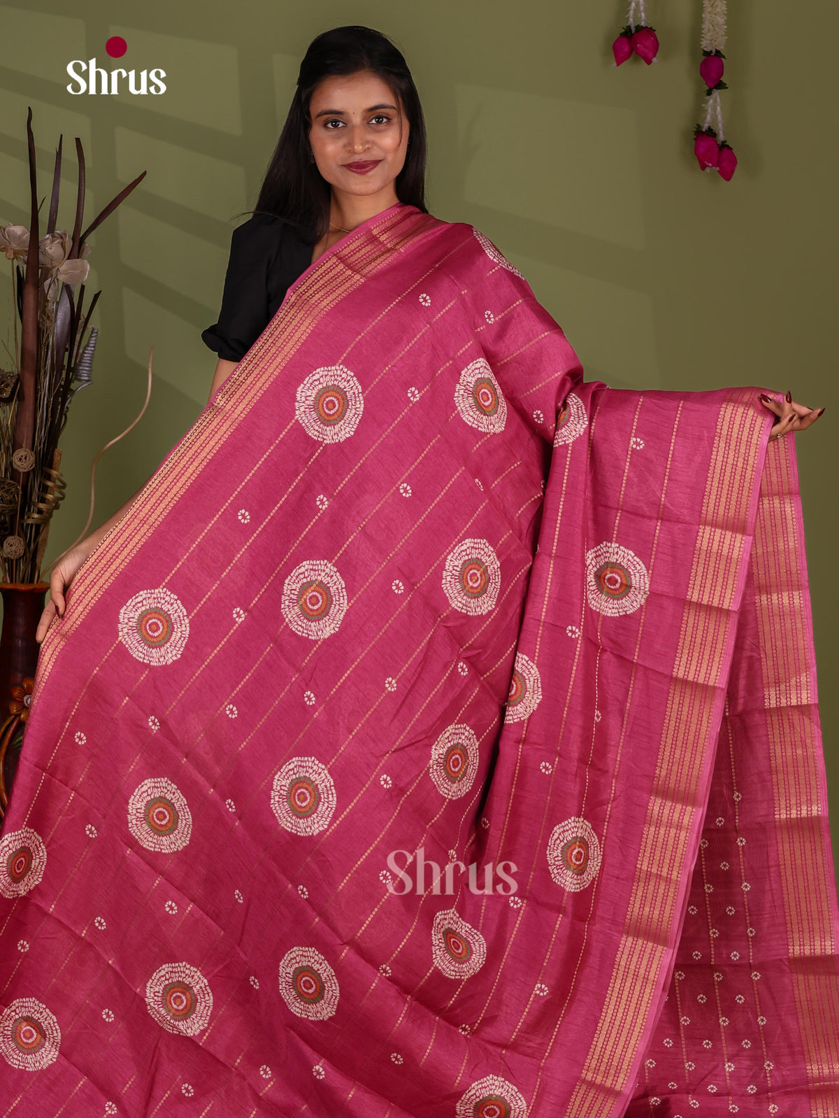 Semi Crepe Saree - EJ11259