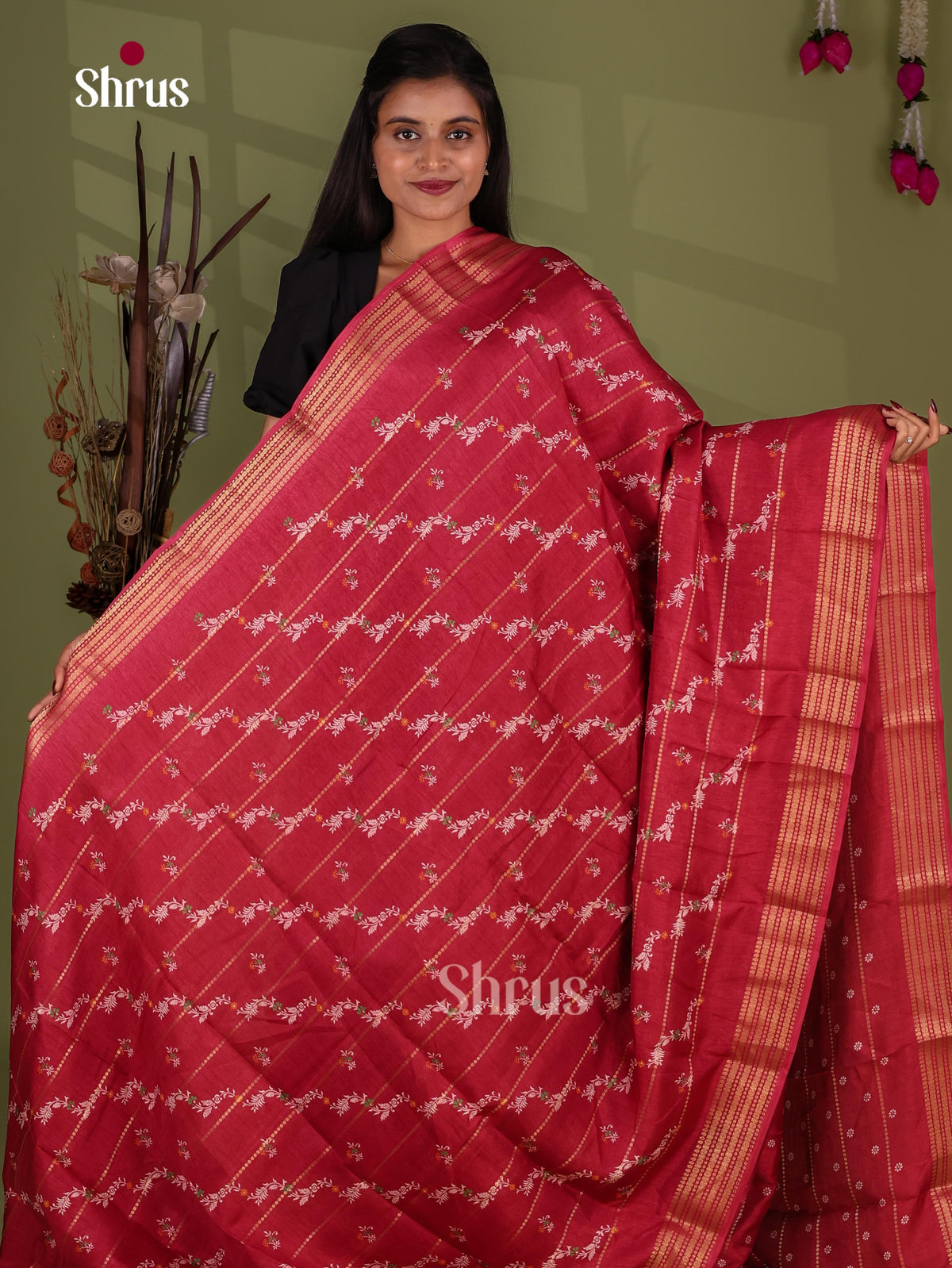Semi Crepe Saree - EJ11261