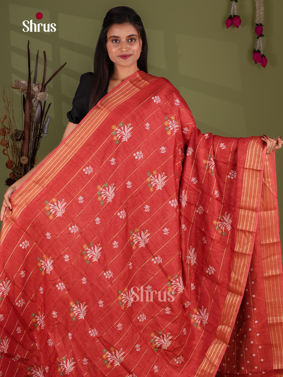 Semi Crepe Saree - EJ11274