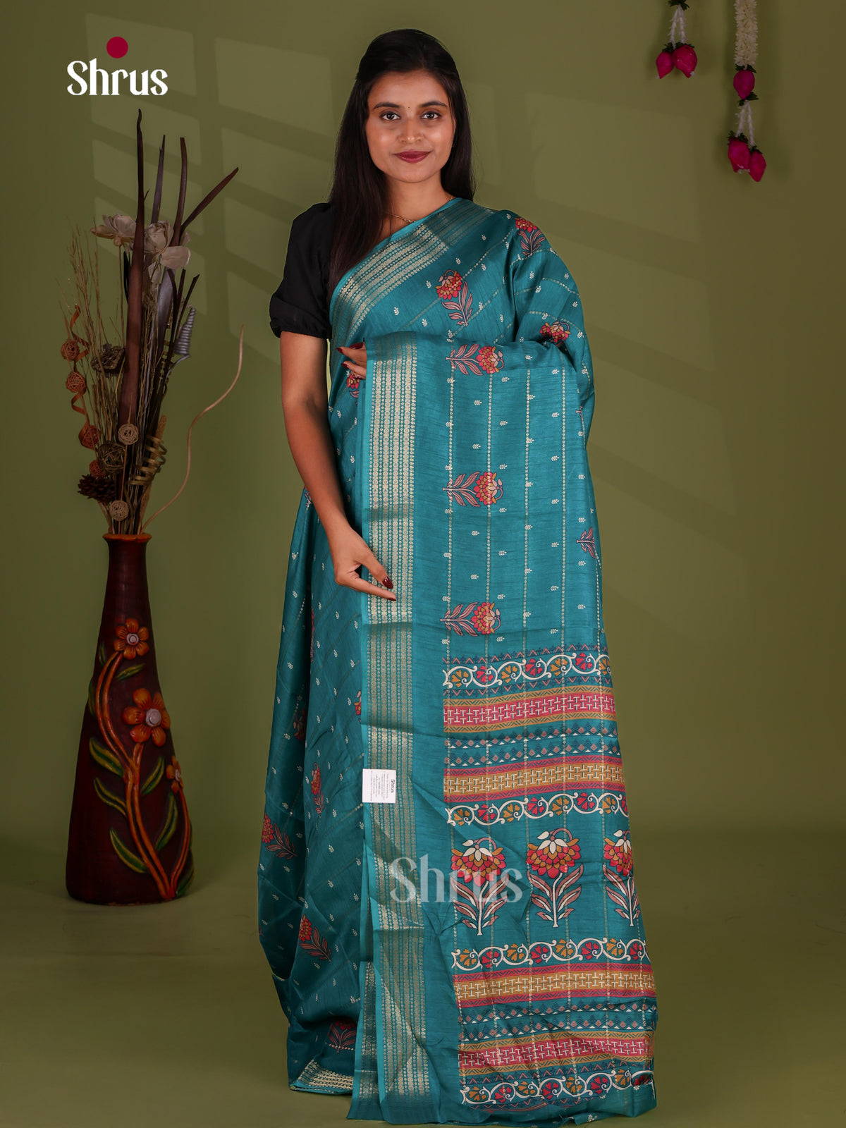 Semi Crepe Saree - EJ11283