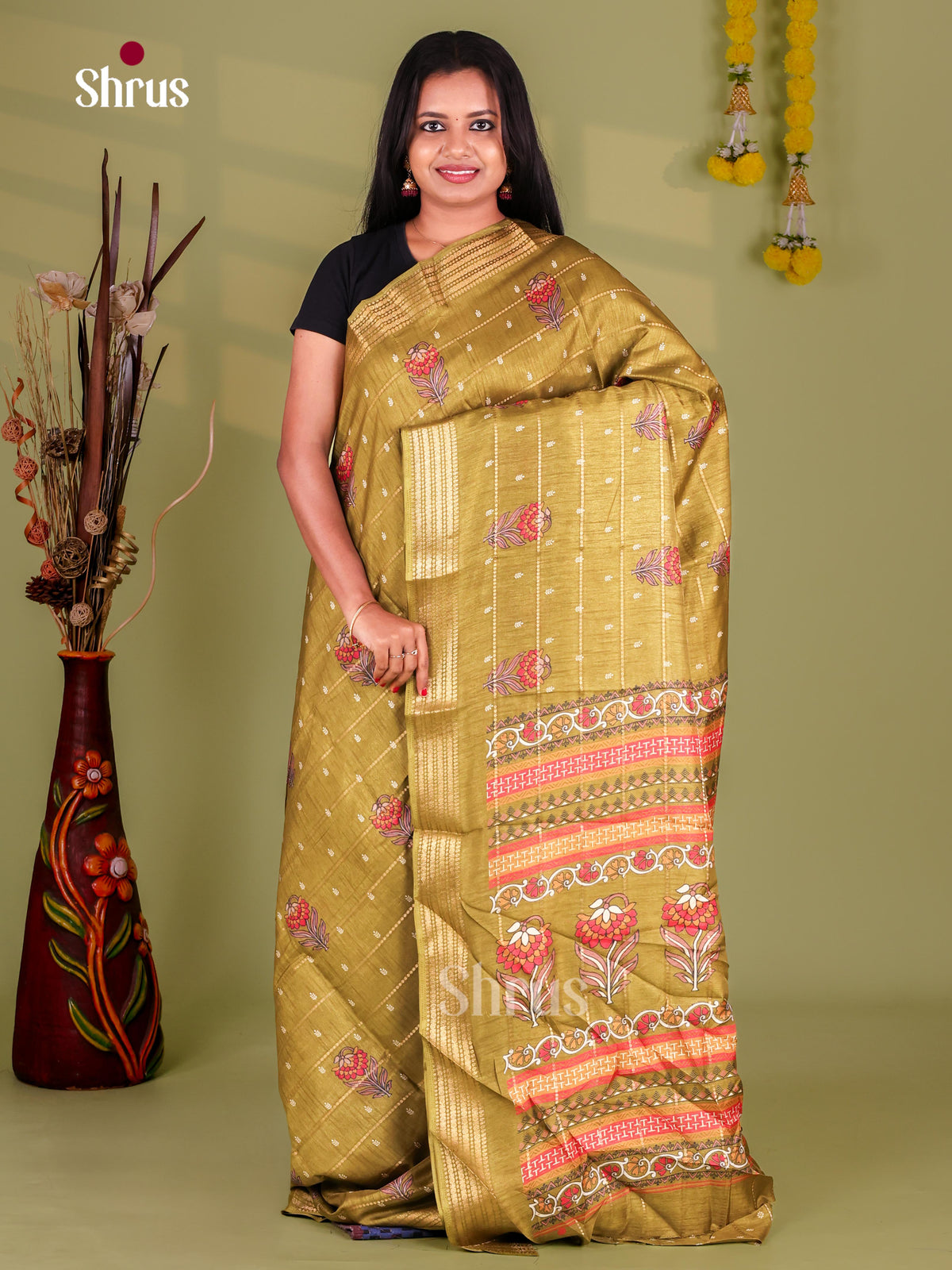 Semi Crepe Saree - EJ11288