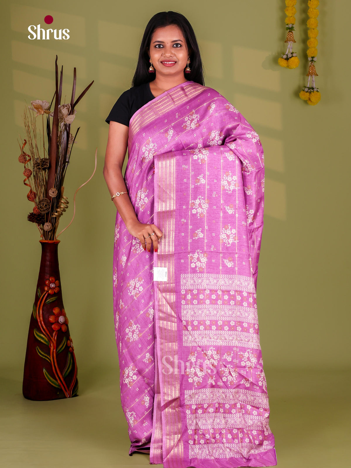 Semi Crepe Saree - EJ11296