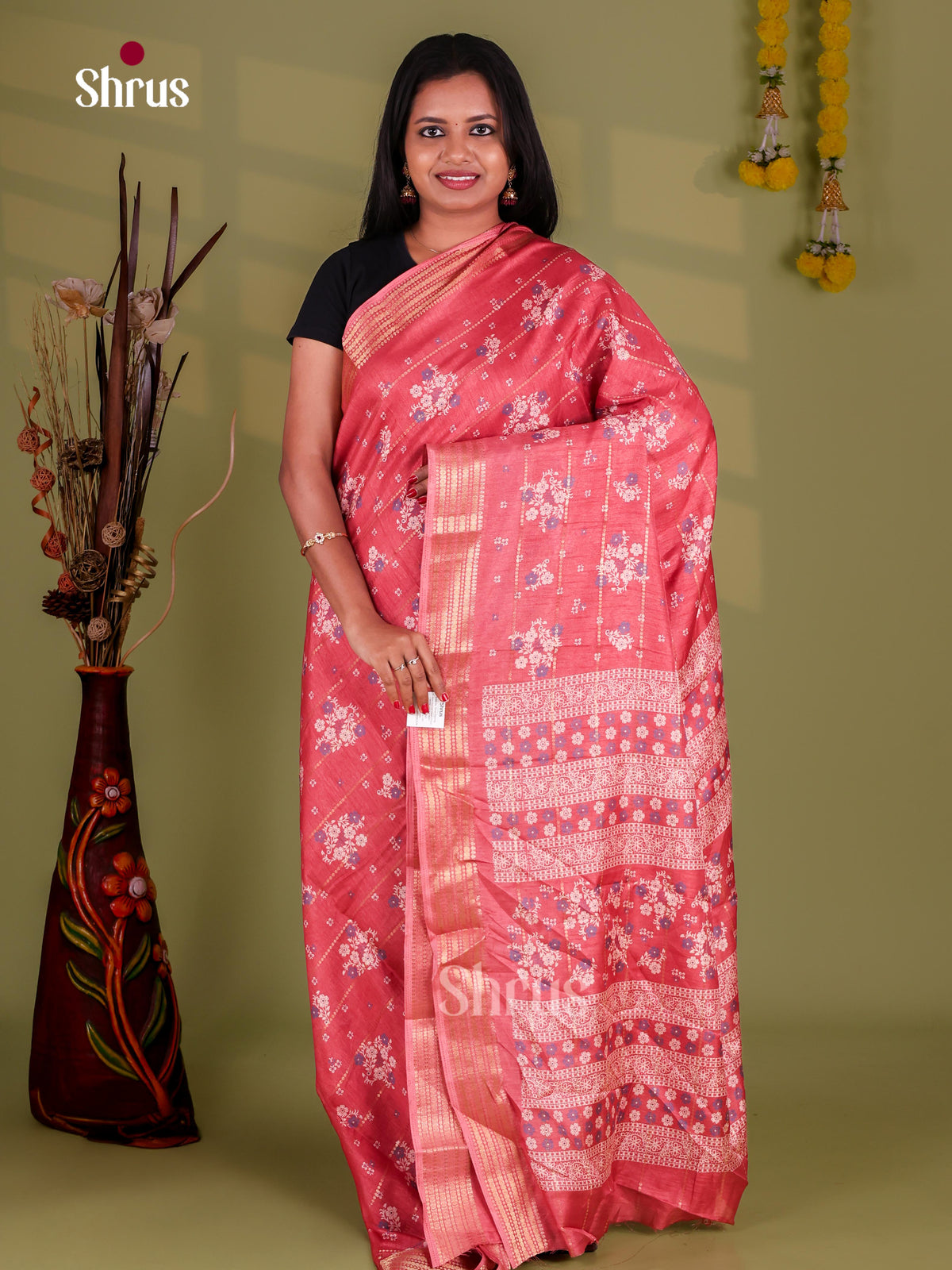 Semi Crepe Saree - EJ11299
