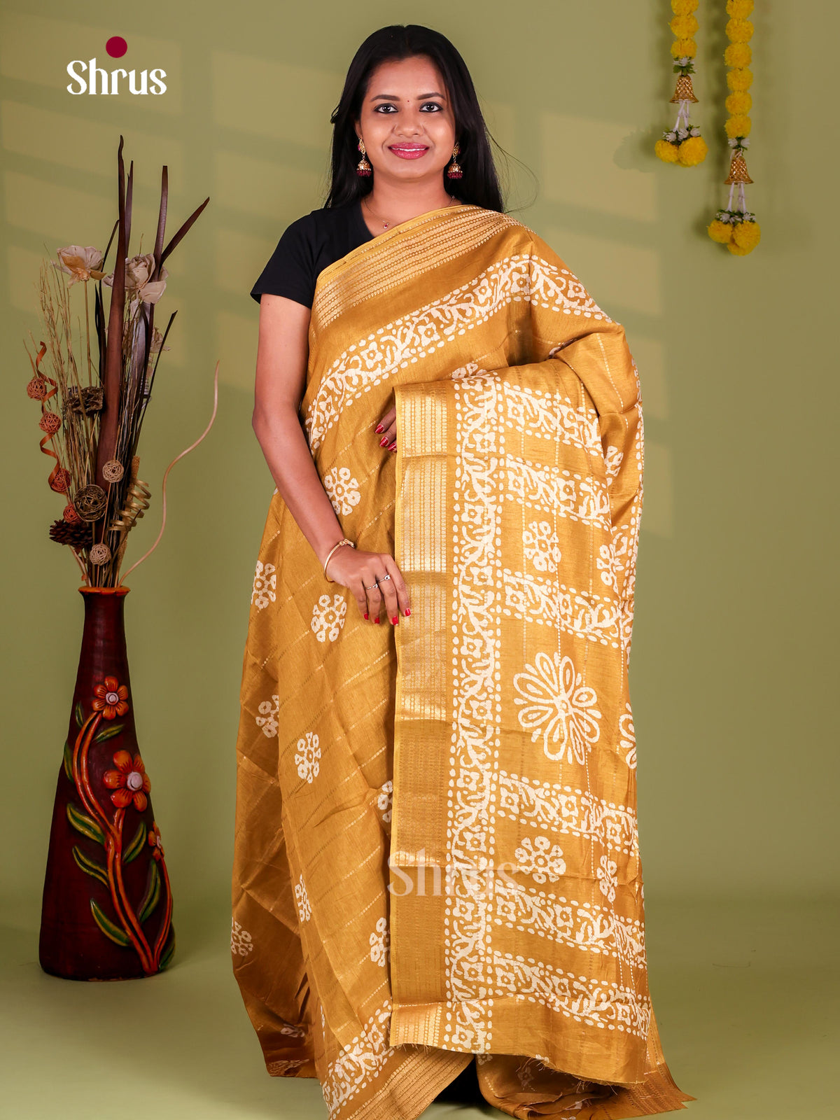 Semi Crepe Saree - EJ11313