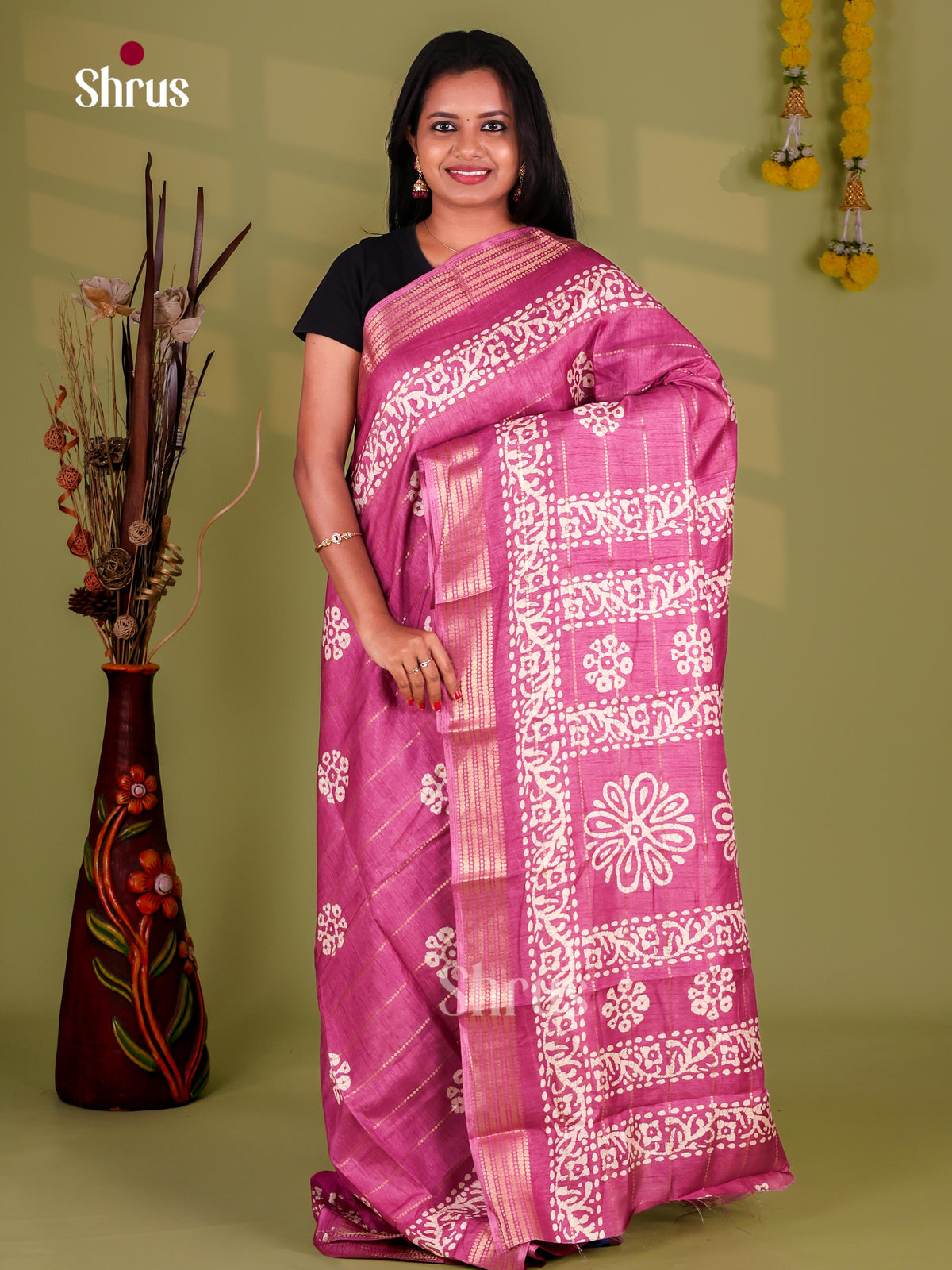 Semi Crepe Saree - EJ11315
