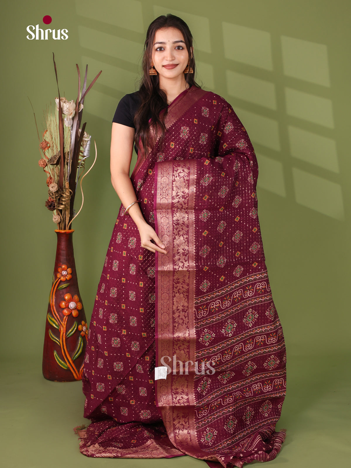 Semi Crepe Saree - EJ11321